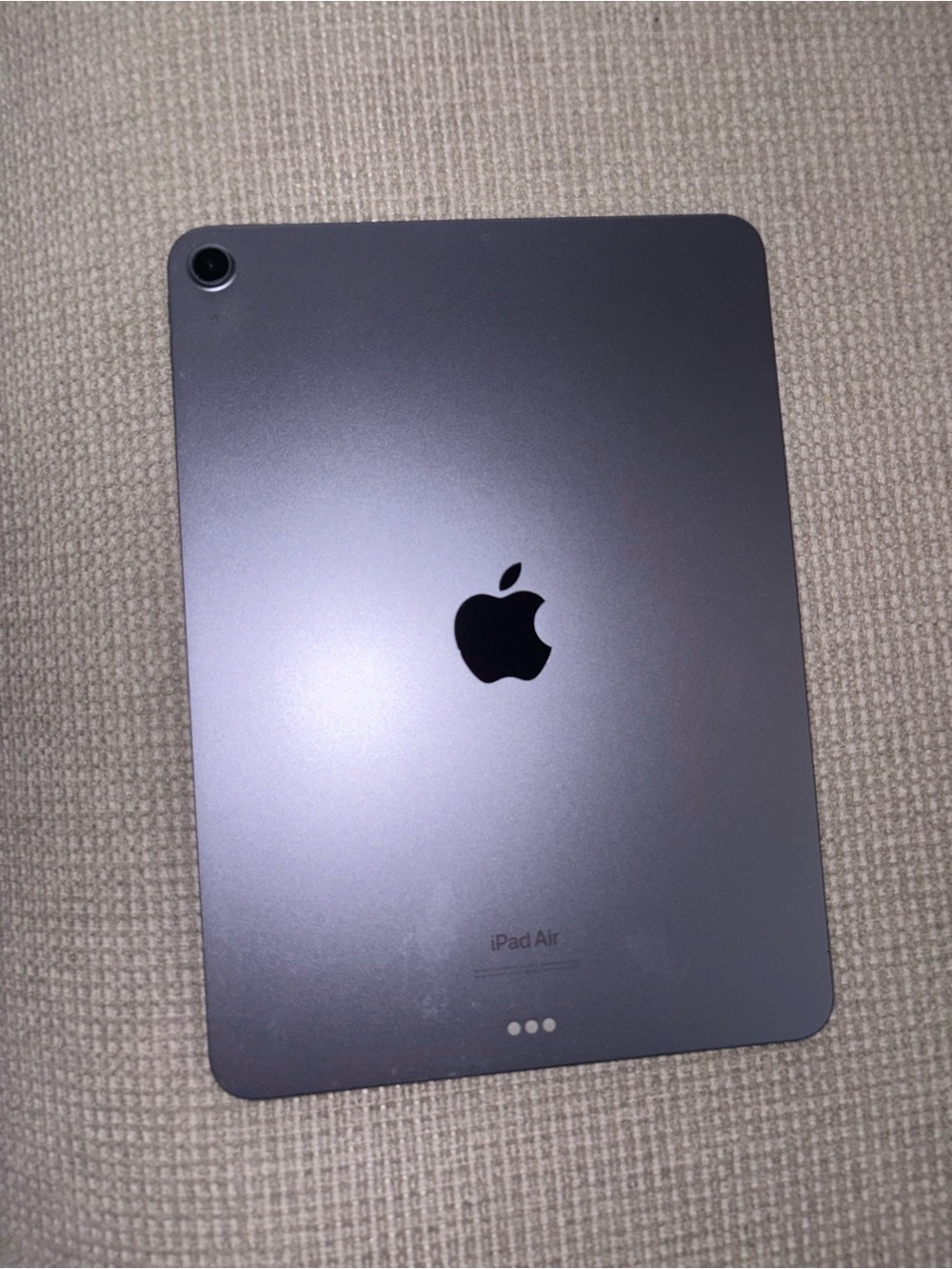 Apple iPad Air - purple with apple pen and case